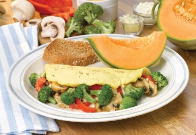 "Broccoli omelet", d'U.S. Department of Agriculture's, al Flickr