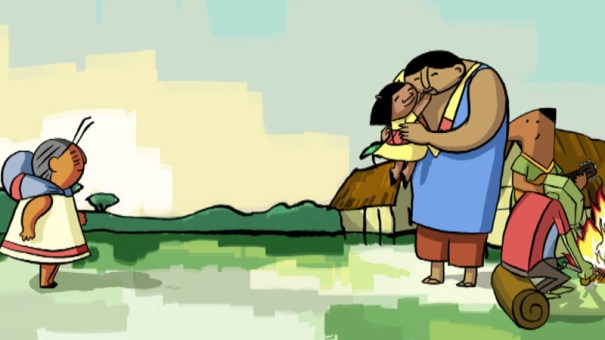 Abuela Grillo, un fotograma de la pel·lícula