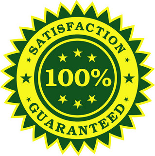 "Satisfaction Guaranteed Sticker", de Vectorportal, al Flickr