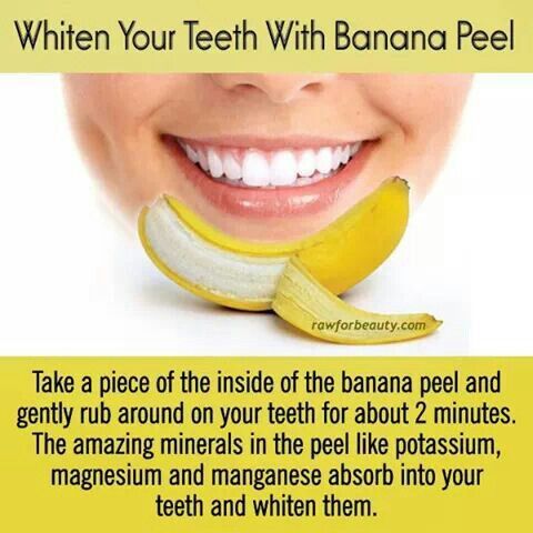 "Whiten Your Teeth With Banana Peel", de Hannah Eberhardt, a Hair Skin and Nails