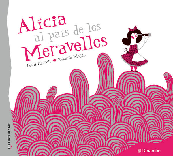 Alícia al país de les meravelles, portada del conte