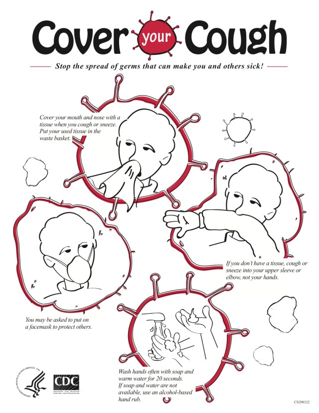 "Cover your Cough" by CDC