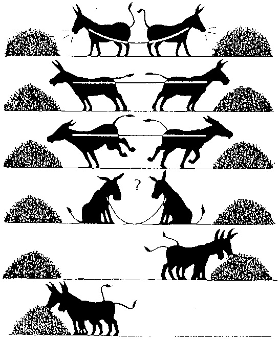 Resolució d'un conflicte entre rucs a Projecte Ella